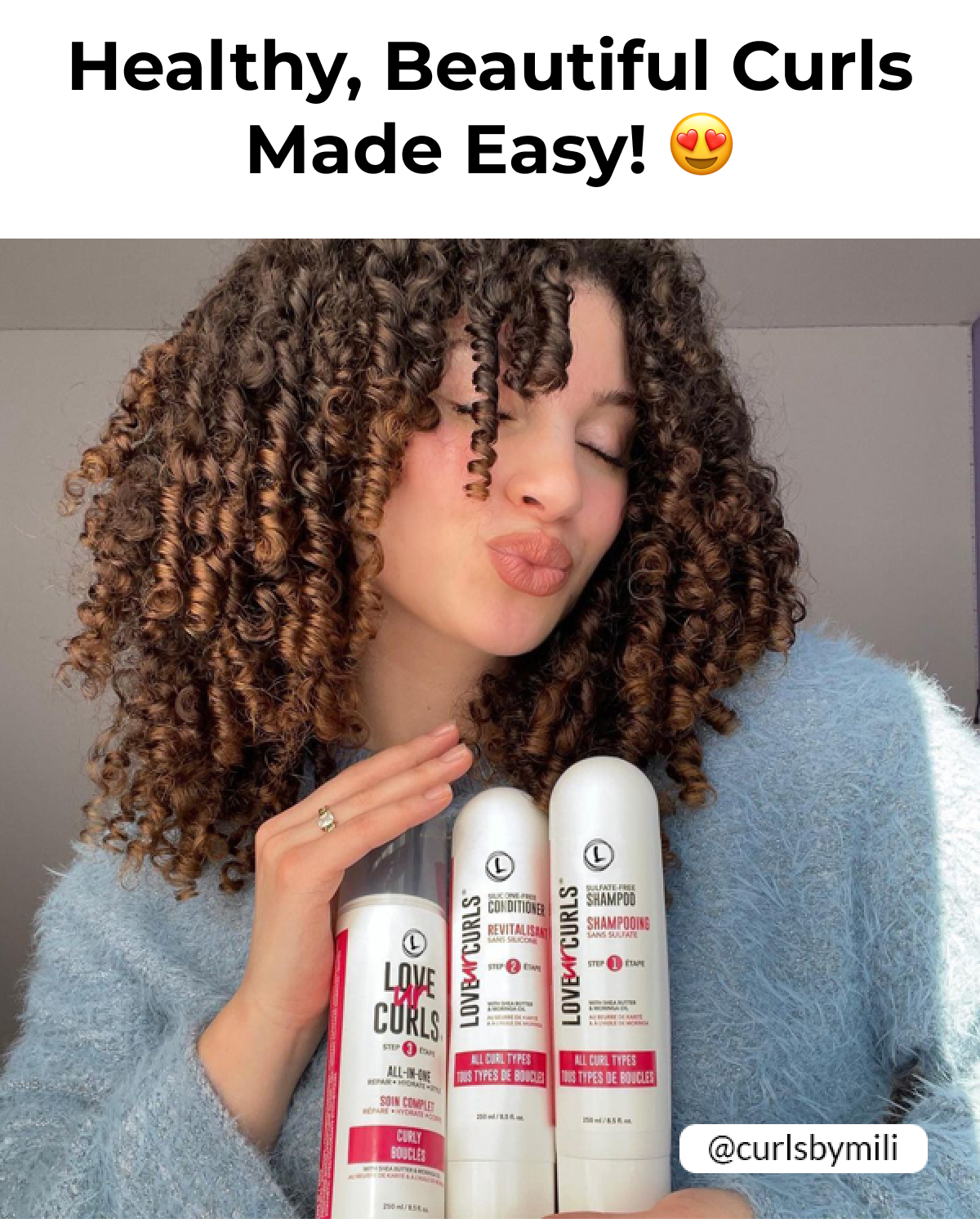 Healthy, Beautiful Curls Made Easy! 