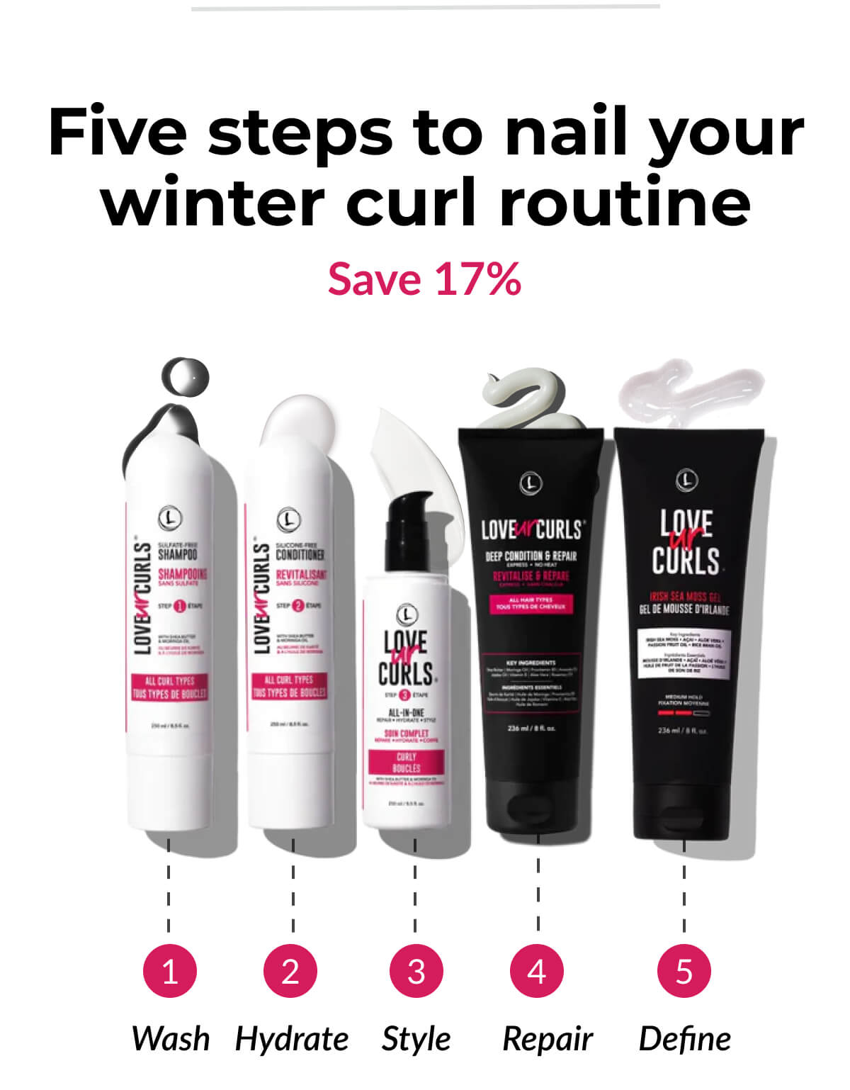 Five steps to nail your winter curl routine Save 17%