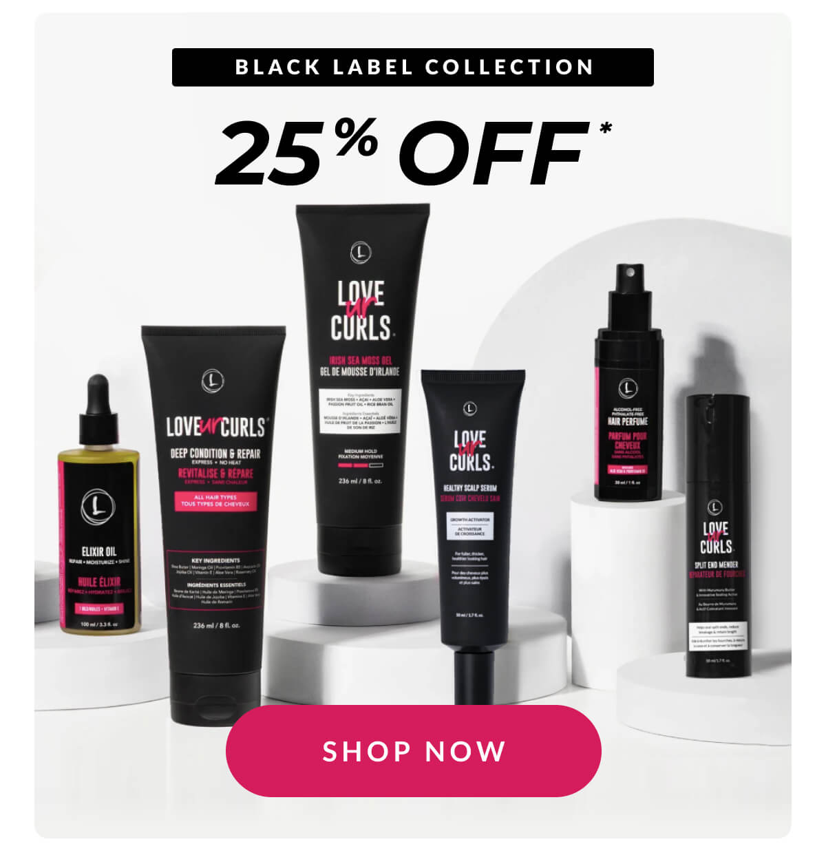 Black Label Collection 25% Off 