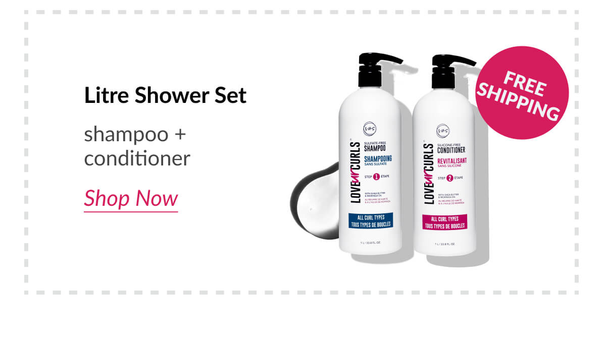 Litre Shower Set shampoo + conditioner