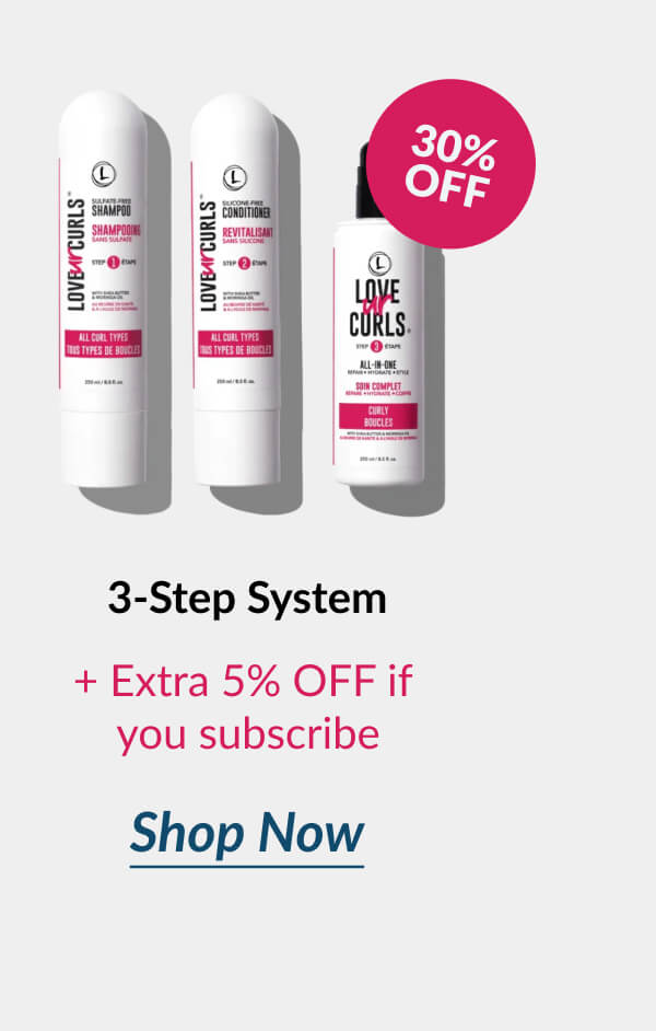 3-Step System + Extra 5% Off if you subscribe