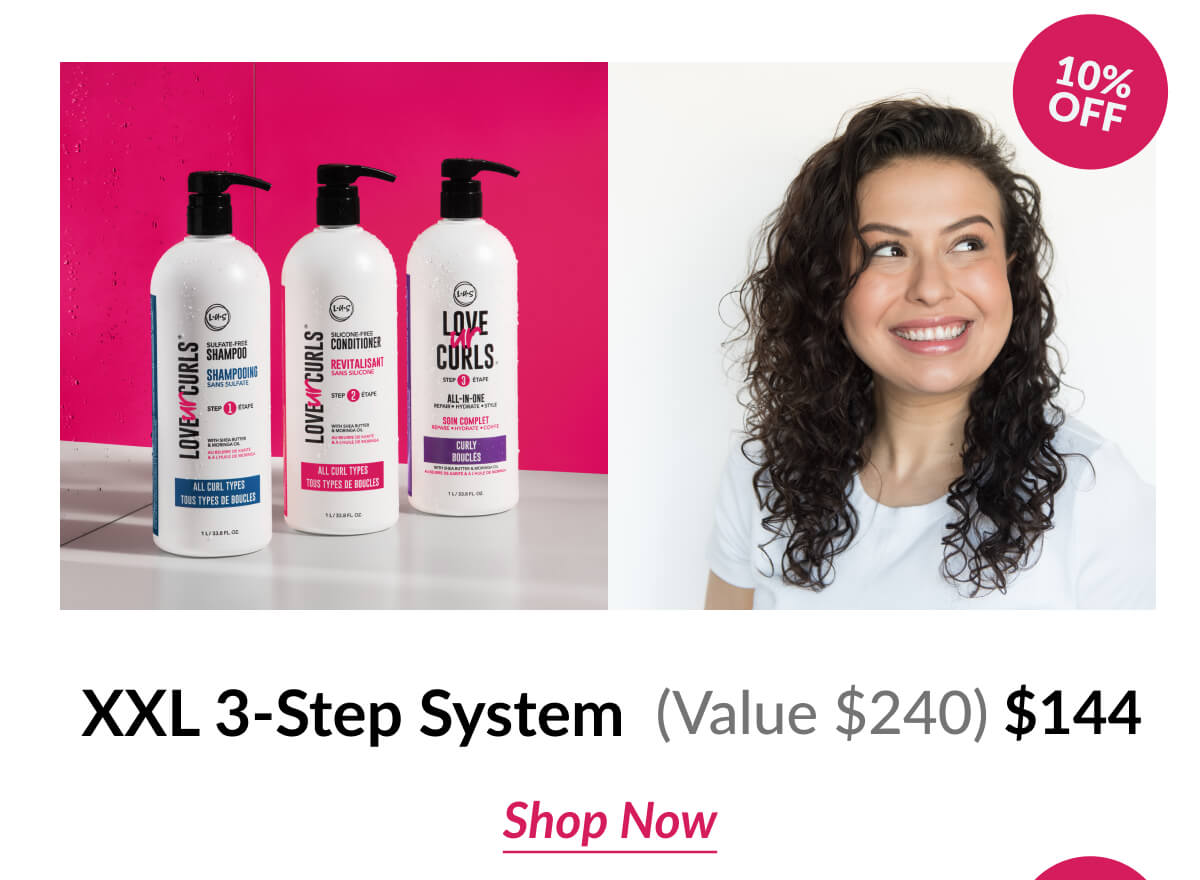 XXL 3-Step System (Value $240) $144 