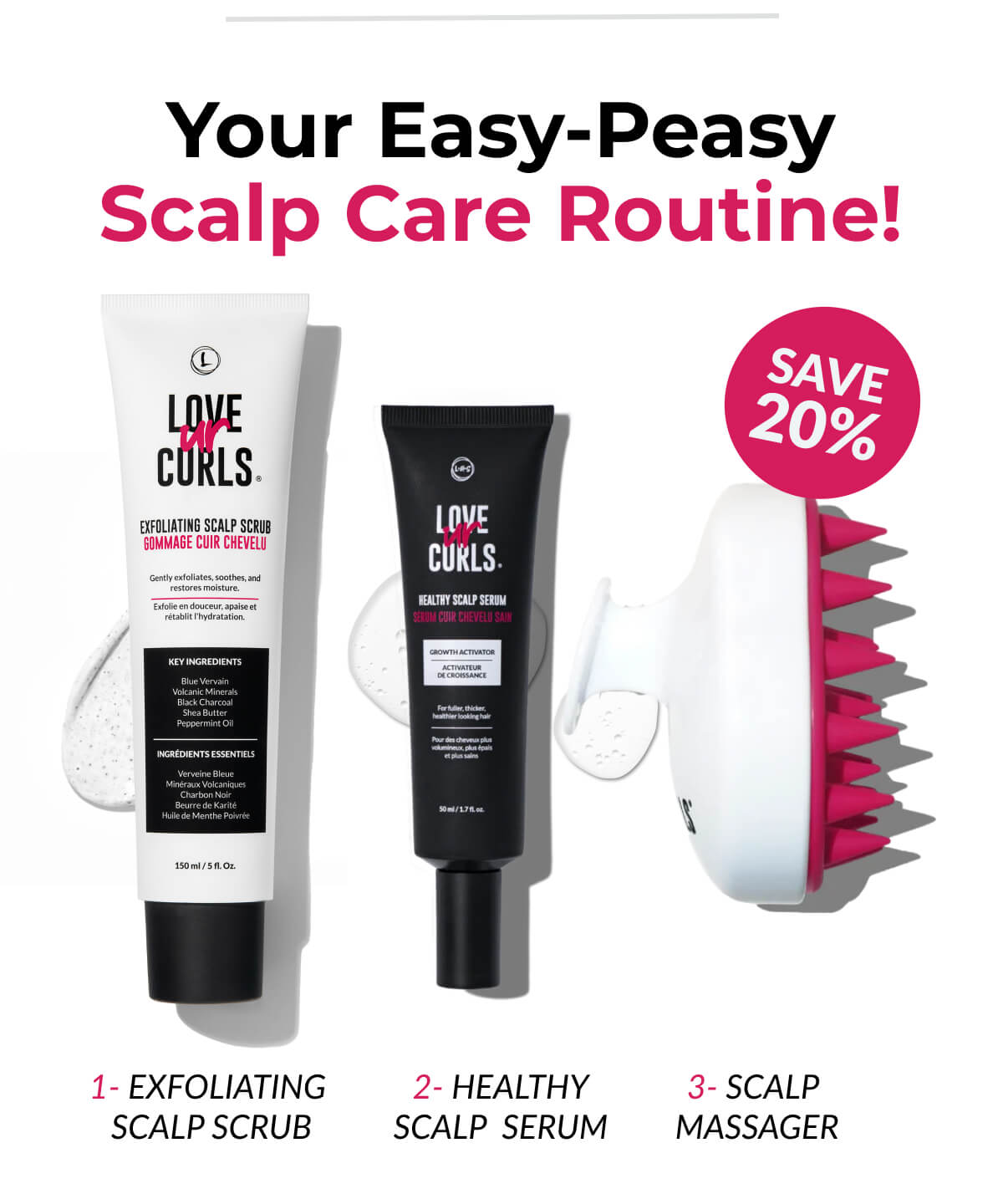 Your Easy-Peasy Scalp Care Routine!