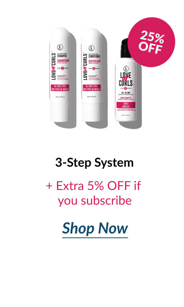 3-Step System + Extra 5% Off if you subscribe