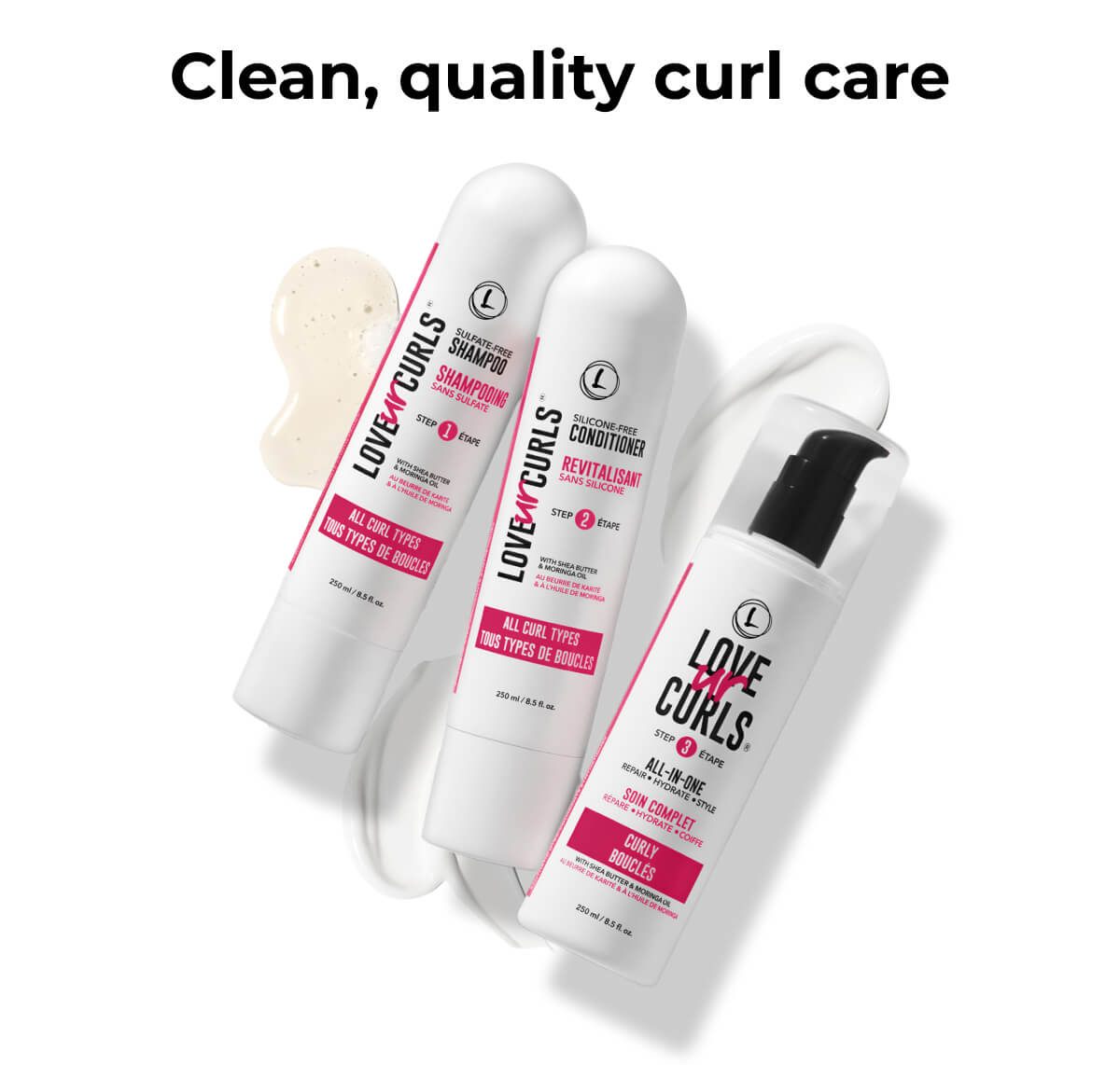 Clean, quality curl care