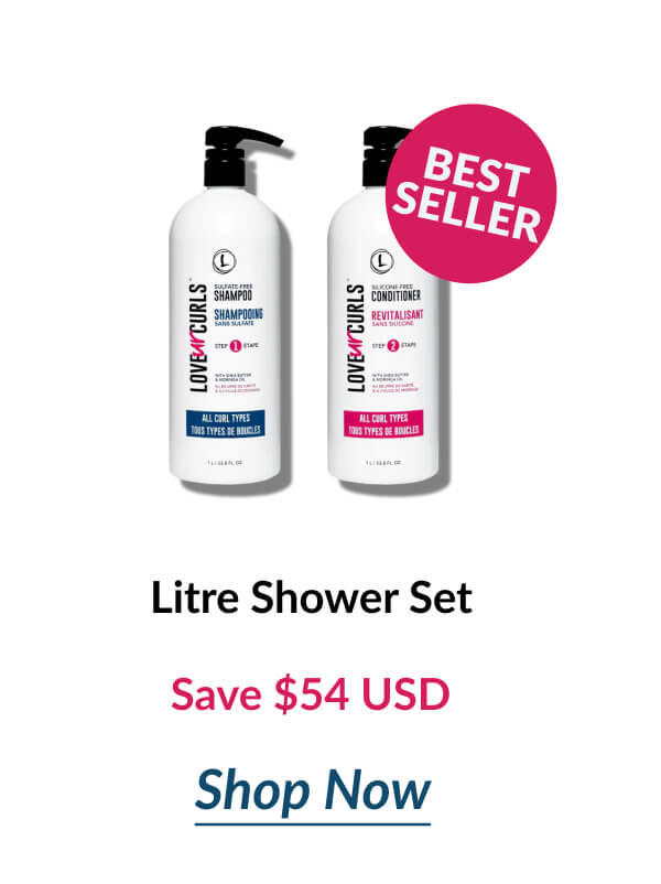 Litre Shower Set Save $54 USD