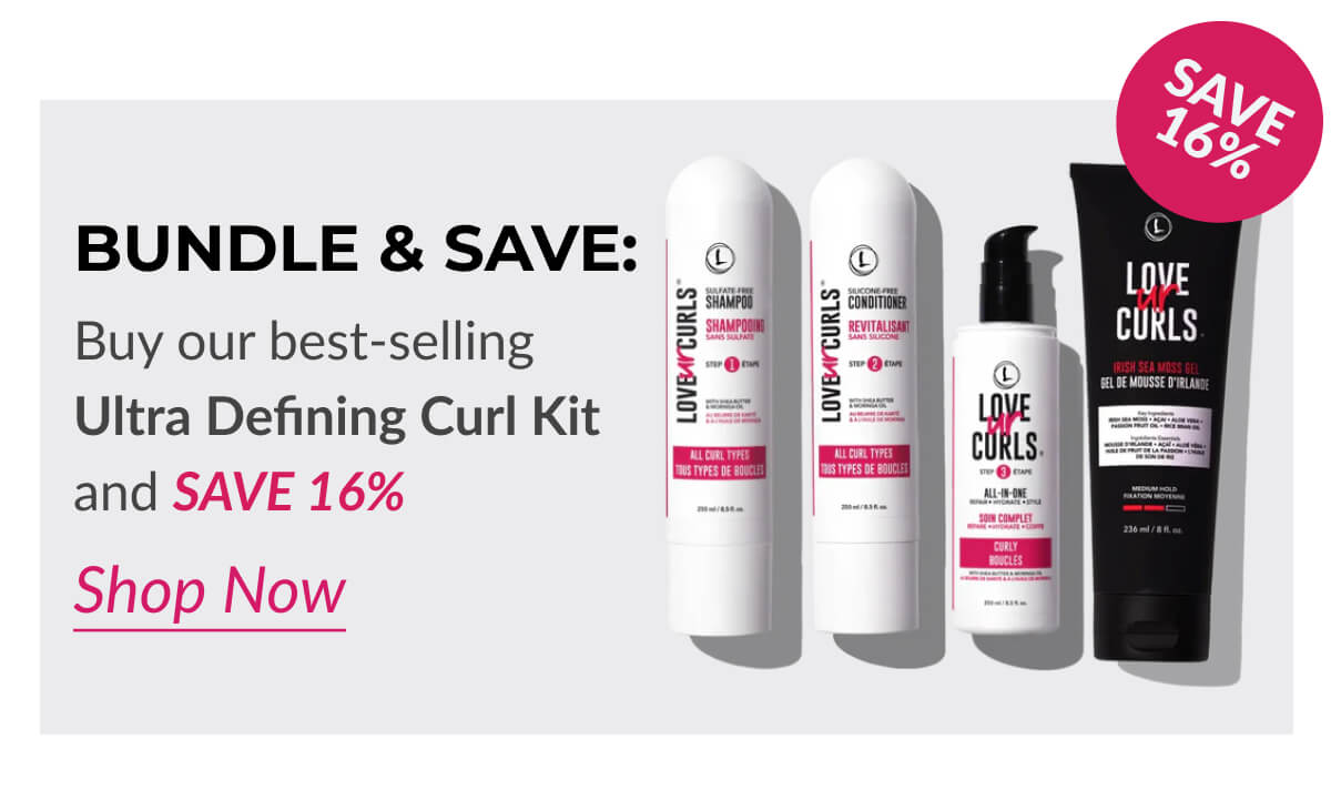 Bundle & Save: Buy our best-selling Ultra Defining Curl Kit and SAVE 16%