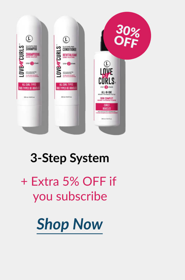 3-Step System + Extra 5% Off if you subscribe