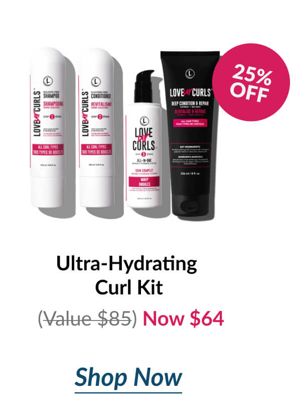 Ultra-Hydrating Curl Kit (Value $85) Now $64 