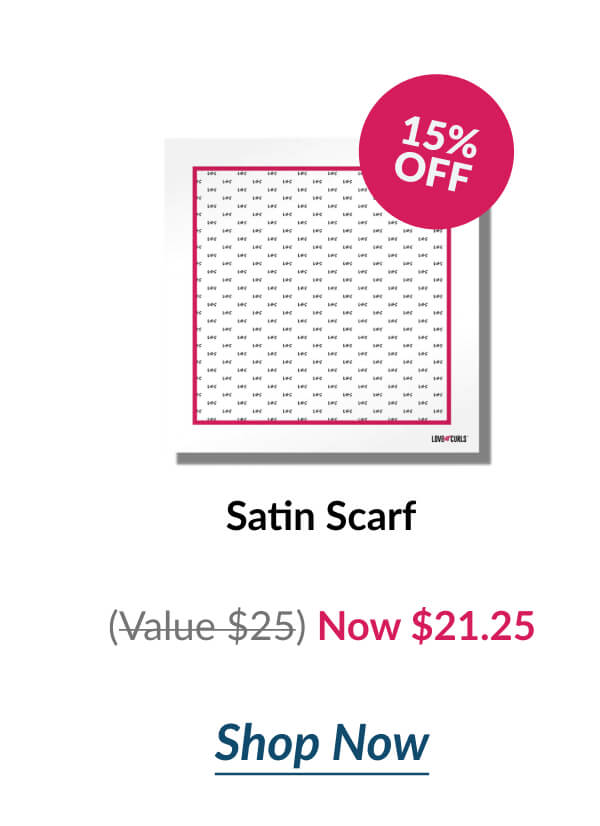 Satin Scarf (Value $25) Now $21.25