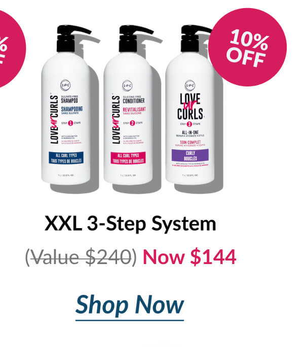 XXL 3-Step System (Value $240) Now $144 