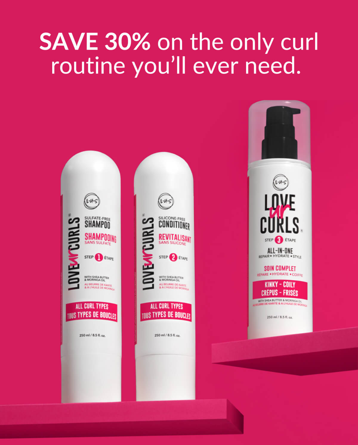 Save 30% on the only curl routine you'll ever need. 