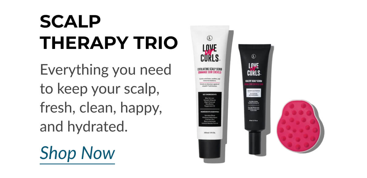 Scalp Therapy Trio: Everything you need to keep your scalp, fresh, clean, happy, and hydrated.