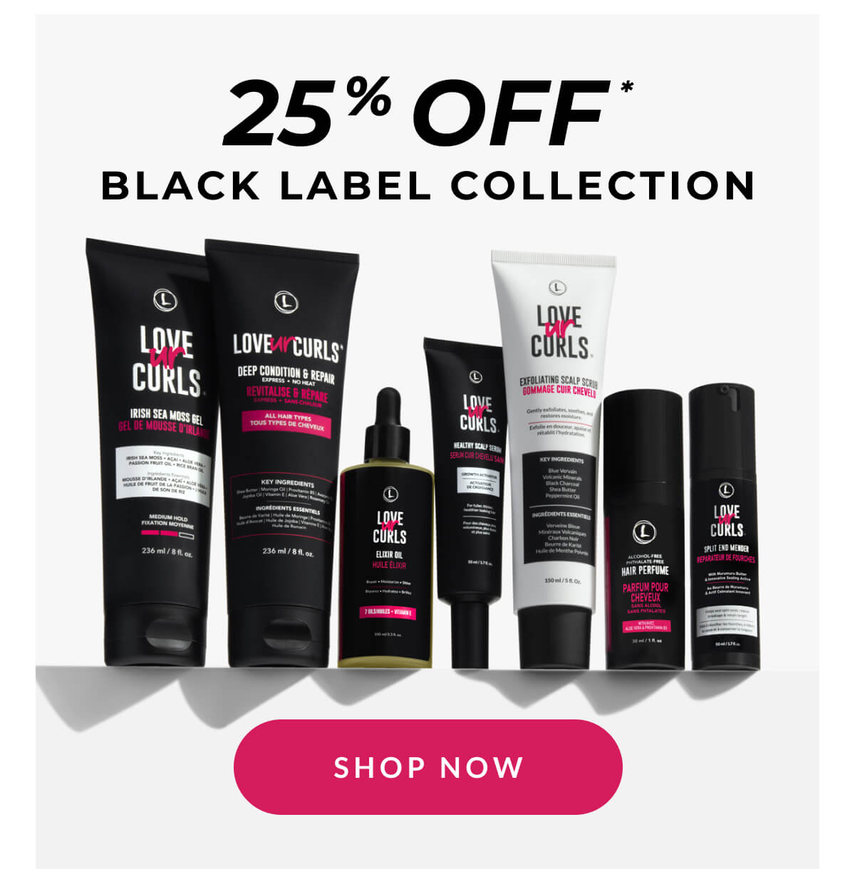 25 Off Black Label Collection