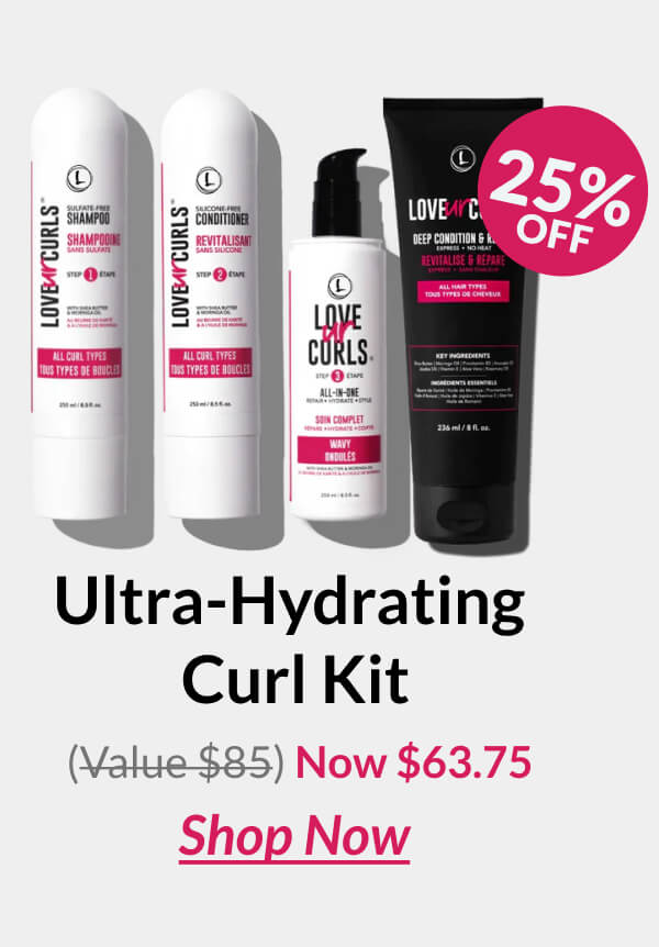 Ultra-Hydrating Curl Kit (Value $85) Now $63.75